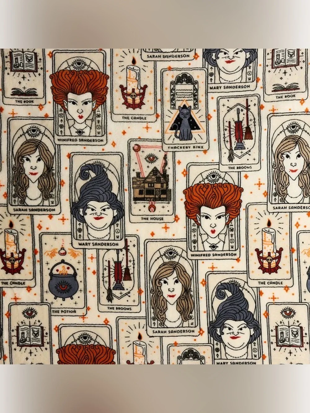 DISNEY HOCUS POCUS WINIFRED SANDERSON OVERSIZED PLUSH THROW BLANKET 🔮🧙‍♀️📖